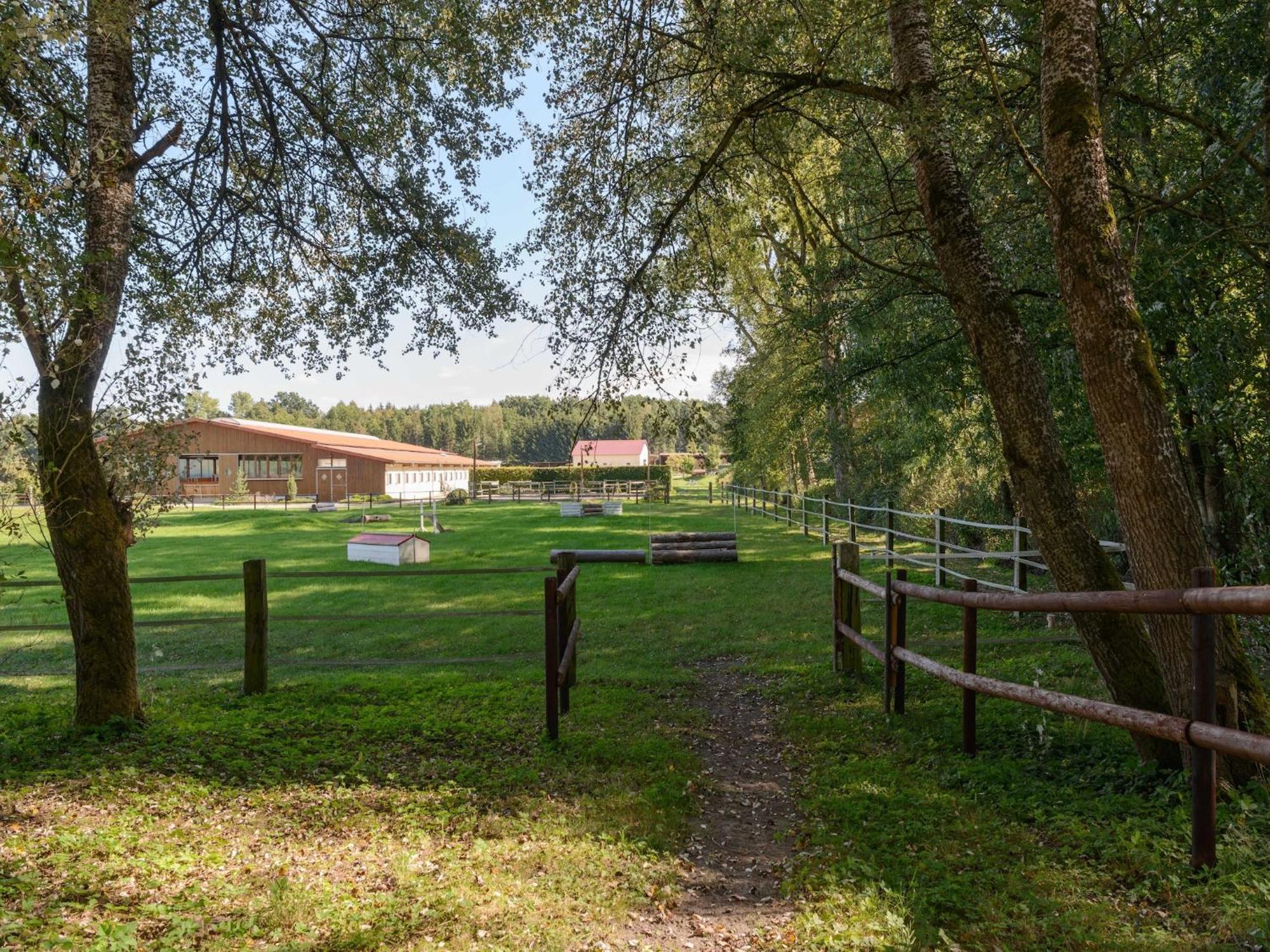 Cozy Holiday Home On A Horse Farm In The L Neburg Heath Eschede Exterior foto